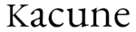 Kacune™